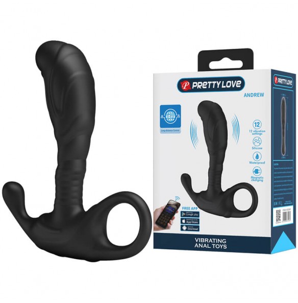 Pretty Love - ANDREW Prostate Massager (Smart APP Model - Chargeable) Pretty Love - ANDREW Prostate Massager (Smart APP Model - Chargeable)